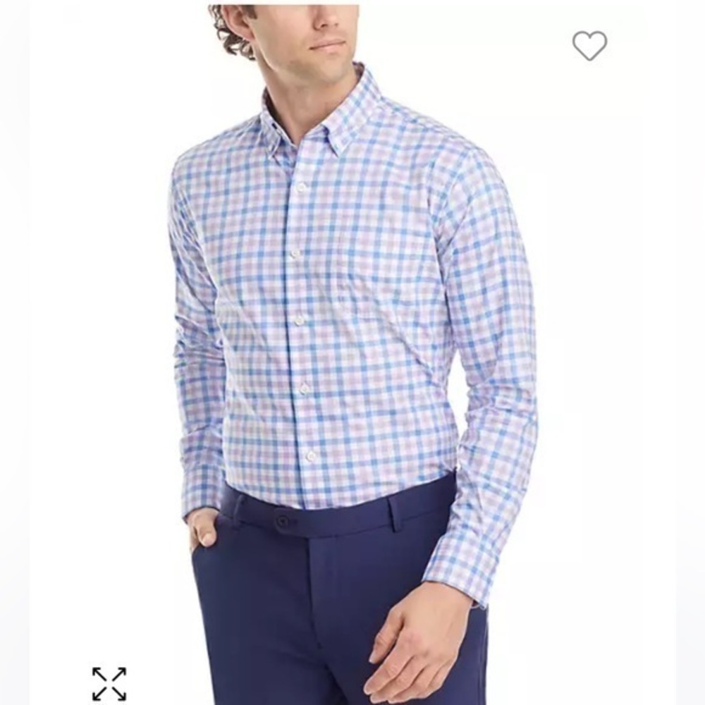 Peter Millar Button down 100% cotton large